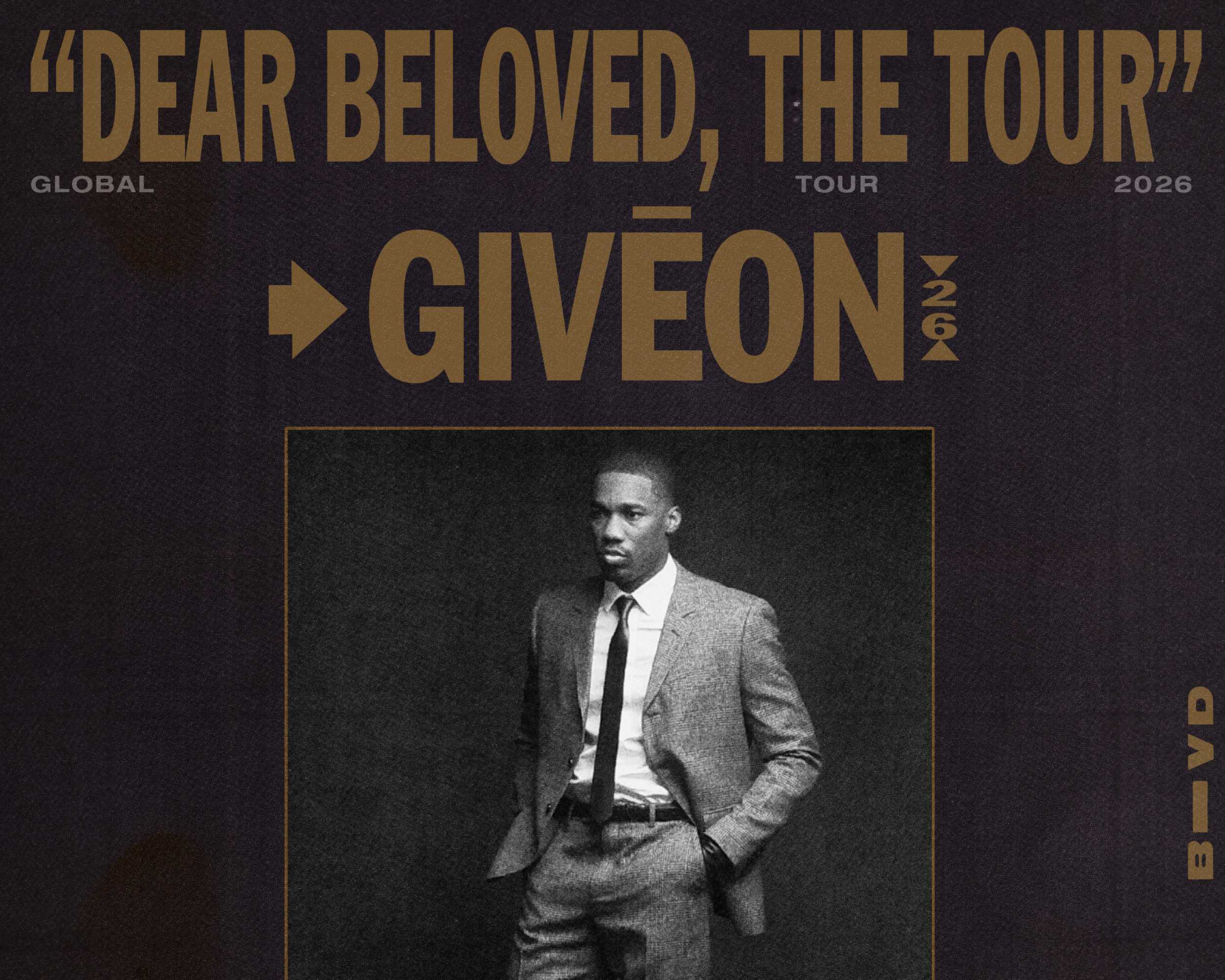 เจ้าพ่อเพลงอกหัก “GIVEON” ประกาศมาไทยครั้งแรกกับคอนเสิร์ต “GIVEON – Dear Beloved, The Tour” 2 ก.พ. 69 ยูโอบี ไลฟ์ 