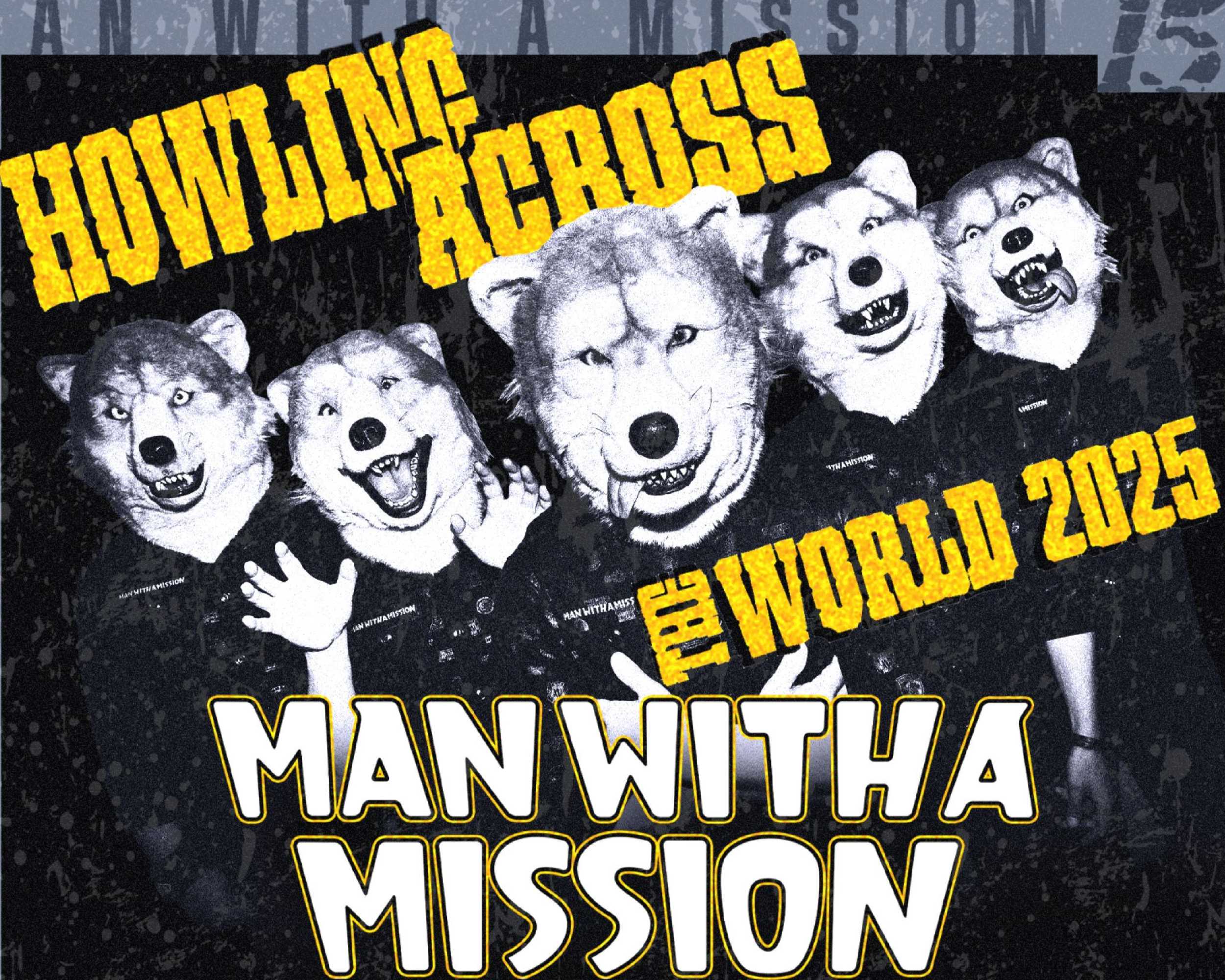 MAN WITH A MISSION ปลุกพลังร็อก! ส่งคลิปเรียกน้ำย่อย เตรียมระเบิดความมันส์ที่กรุงเทพฯ 14ธันวาคมนี้!