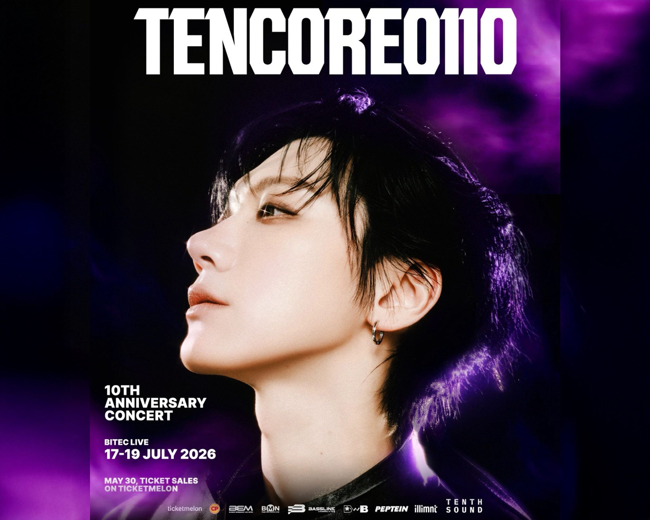 บันทึกหน้าประวัติศาสตร์ใหม่! “TEN:CORE0110” คอนเสิร์ตเดี่ยวเต็มรูปแบบของ “เตนล์ ชิตพล” บทพิสูจน์ 10 ปีบนเส้นทางศิลปินระดับโลก