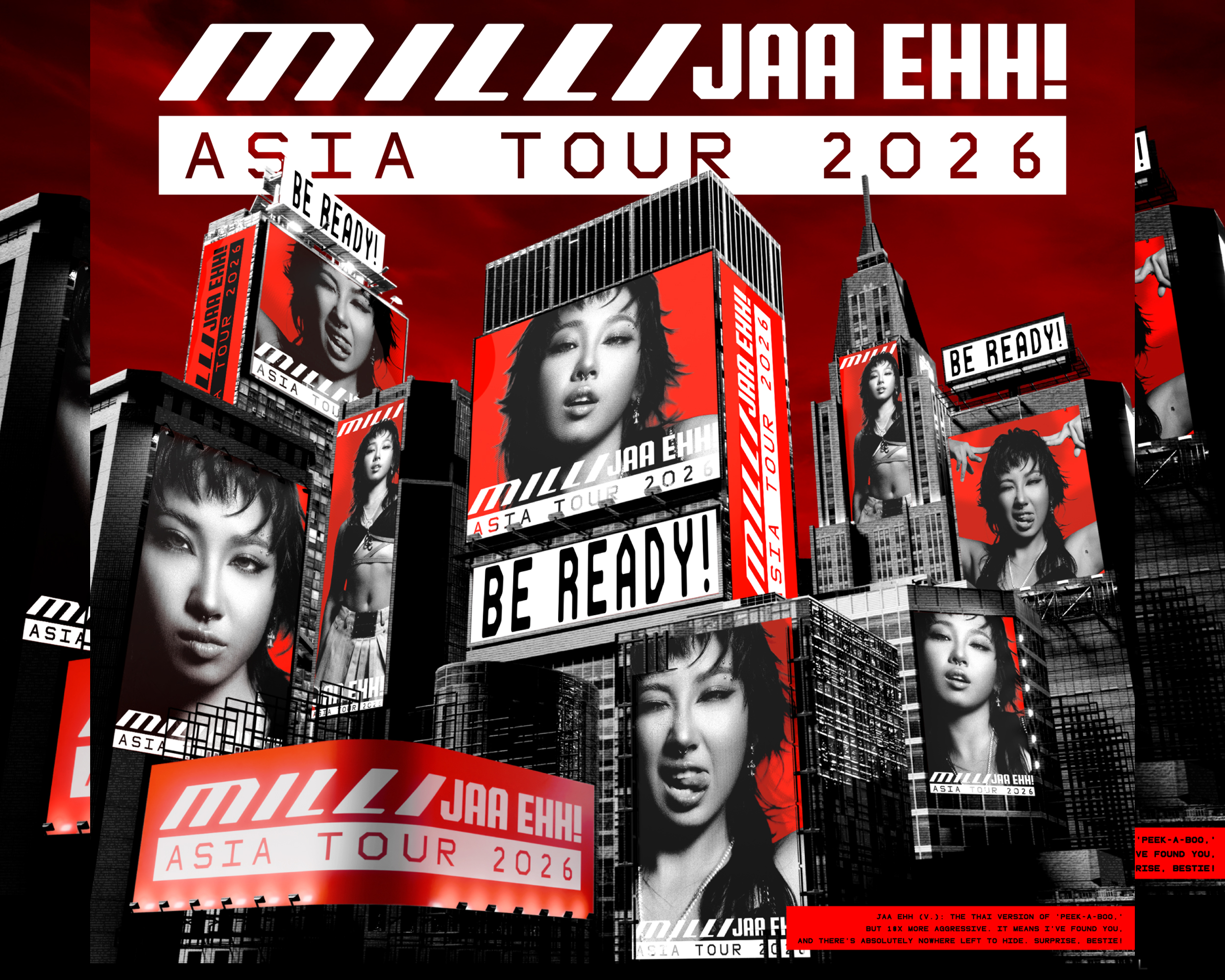 MILLI ประกาศเอเชียทัวร์เดี่ยวครั้งแรกในชีวิต ปักหมุดเจอแฟนไทย 3 ตุลาคมนี้